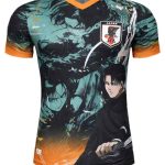 Japan Attack on Titan Anime Special Edition Levi Ackerman Jersey 25-26