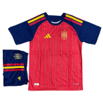 Spain Home World Cup Jersey Set 2026