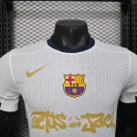 FC Barcelona White Cactus Jack Player Edition Jersey 25/26 - Image 2
