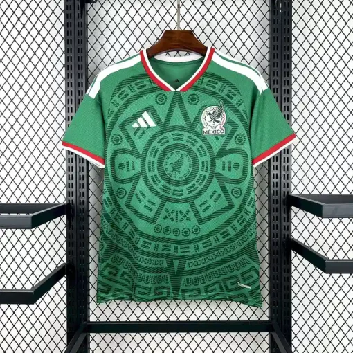 MexicoHfan-1 Mexico Home World Cup Fan Edition Jersey 26/27 - Image 1