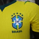 Brazil Home World Cup Player Edition Jersey 26/27 - Image 2
